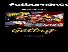 Tablet Screenshot of fatburner.com
